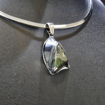 СРЕБЪРЕН МЕДАЛЬОН - УНИКАТ, С ОРФЕЕВ АХАТ