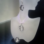 СРЕБЪРЕН КОМПЛЕКТ С ПЛАНИНСКИ КРИСТАЛ