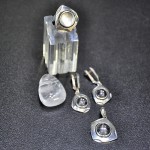 СРЕБЪРЕН КОМПЛЕКТ С ПЛАНИНСКИ КРИСТАЛ