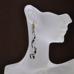 СРЕБЪРНИ ОБИЦИ СПИРАЛА, РЪЧНА ИЗРАБОТКА