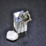 СРЕБЪРЕН ПРЪСТЕН С ЯСПИС, РЪЧНА ИЗРАБОТКА