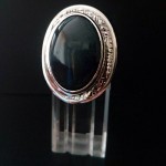 СРЕБЪРЕН ПРЪСТЕН СЪС СОКОЛОВО ОКО