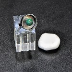 СРЕБЪРЕН ПРЪСТЕН С МАЛАХИТ/СФЕРА/