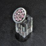 СРЕБЪРЕН ПРЪСТЕН С РОЗОВИ ЦИРКОНИ