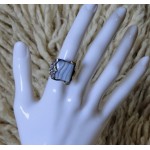 СРЕБЪРЕН ПРЪСТЕН С АХАТ